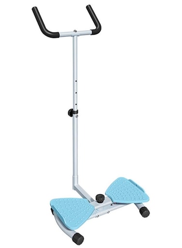 Home Use Waist Twisting Machine with Armrest 3-Speed Resistance Adjustment Blue