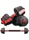 Adjustable Weightlifting Set with Dumbbells, Barbells, and Kettlebell 10KG