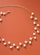Elegant Pearl Branch Choker Necklace for Women Alloy &amp; Faux Pearl Design