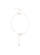 Elegant Y-Shaped Pearl Drop Necklace
