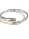 Irregular Wave Cuff Bracelet Silver Color Tone