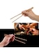 Natural Light Brown Bamboo Chopsticks Anti-Mildew, Non-Slip, Reusable