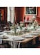 24-Piece Stainless Steel Cutlery Set with Stand Rose Gold Finish
