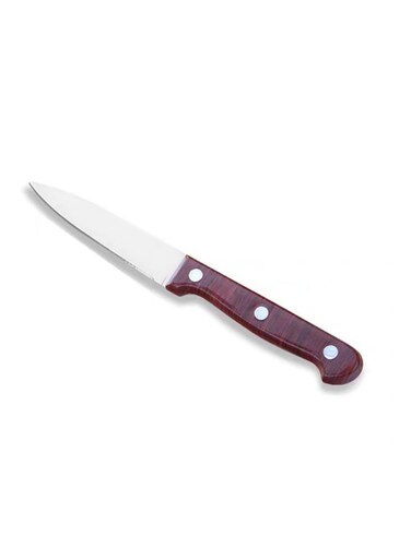 Pack Of 3 Imitation Wood Grain Fruit Knife 1.0 mm Thick, Lightweight Design