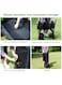Heavy-Duty Folding Utility Wagon Cart with 4 Wheels &ndash; 97 x 51 x 56 cm, Black