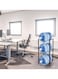 Three-Layer Vertical Water Bottle Storage Rack &ndash;75&times;34&times;33 cm Single Row (Black)