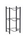 Three-Layer Vertical Water Bottle Storage Rack &ndash;75&times;34&times;33 cm Single Row (Black)