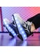 XF11 White &amp; Black Two-Wheel LED Roller Skate Shoes for Kids &ndash; Size 34 (22cm Inner Length)