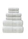 8-Piece Cotton Towel Set White