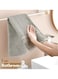 8-Piece Cotton Towel Set Khaki