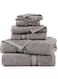 8-Piece Cotton Towel Set Khaki