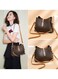 Elegant Designer-Inspired Shoulder Bag for Women Luxury Patterned Crossbody Handbag with