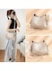 Elegant Designer-Inspired Shoulder Bag for Women Luxury Patterned Crossbody Handbag with Adjustable Strap 26x12x19
