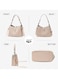Elegant Designer-Inspired Shoulder Bag for Women Luxury Patterned Crossbody Handbag with Adjustable Strap 26x12x19