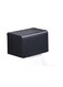 Square Black Toilet Tissue Roll Holder Space Aluminum F20 20cm &times; 14cm &times; 13cm