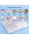 Transparent Plastic Storage Box 56 Grid &ndash; 21&times;17&times;2.5cm For Multi Purpose Organizer Case
