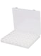 Transparent Plastic Storage Box 56 Grid &ndash; 21&times;17&times;2.5cm For Multi Purpose Organizer Case