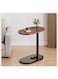 Modern Sofa Side Table 45&times;28&times;60cm Black / Brown Coffee Table