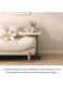 Modern Sofa Side Table 45&times;28&times;60cm Black / White Coffee Table
