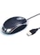 Mini Wired Optical Mouse USB Plug-and-Play, Black