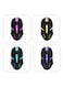 X1 Wired USB Gaming Mouse with Colorful Breathing Light Black
