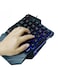 SK58 One-Handed Wired Gaming Keyboard with RGB Backlight Black