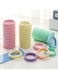 Seamless High Elastic Hair Bands &ndash; 20-Piece Rubber Hair Ties in Can (Multicolour)
