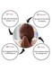 Seamless High Elastic Hair Bands &ndash; 20-Piece Rubber Hair Ties in Can (Black)