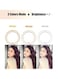 Portable LED Ring Light with 160cm Tripod Stand &amp; Phone Holder 16cm Beauty Fill Light for Selfies, Live Streaming &amp; Photography