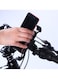 Handlebar Style Bike &amp; Motorcycle Phone Holder with Black Button Universal Fit