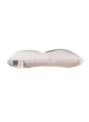 Set of 2 100% Cotton Pillows, 5-Star Hotel Quality, White, 48x74cm