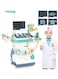 Children&rsquo;s Doctor Costume Role-Play Set Kindergarten &amp; Playhouse Dress-Up (White, 120g)