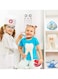 Children&rsquo;s Doctor Costume Role-Play Set Kindergarten &amp; Playhouse Dress-Up (White, 120g)