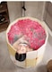 80cm Extra-Large Foldable Bath Tub 7-Layer Insulated, Dual Steam &amp; Soak Use