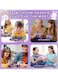 Kids Cartoon Bunny Pop It Game Console Purple Fidget Toy with Light &amp; Sound