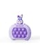 Kids Cartoon Bunny Pop It Game Console Purple Fidget Toy with Light &amp; Sound