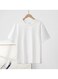 Cotton Short Sleeve T-Shirt White, Size L