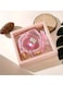 Digital Elegance 99 Glass Bead Tasbeeh Gift Set with Digital Counter Pink