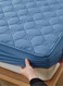 Waterproof Fitted Bedding Topper Set 180 x 200 cm - Blue Protect Your Mattress and Pillows Includes 2 Pillowcases