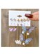 Elegant Butterfly &amp; Pearl Dangle Earrings Set 6 Pairs