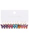5pcs Colorful Butterfly Dangle Earrings Set