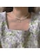Elegant Pearl Choker Necklace with Vintage Pendant