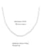 Elegant Pearl Necklace with Alloy Clasp White 0.6Cm