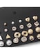 12-Piece Gold Colour Stud Earring Set Elegant &amp; Versatile Designs