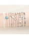11-Piece Silver Starfish Anklet Set Beach-Inspired Foot Jewelry