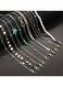 11-Piece Silver Starfish Anklet Set Beach-Inspired Foot Jewelry