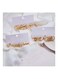 18-Pair Gold Colour Tone Hoop Earrings Set Assorted Sizes &amp; Designs