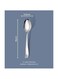 Stainless Steel Dinner Table Spoons Spoon Set Length 16 cm Set of 12 Silver