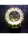 White LED Ramadan Mubarak Lamp Illuminate Your Celebrations