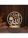 Enlighten Your Ramadan with the LED Allah Lamp White